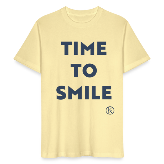 Time to smile  -  Stanley/Stella Unisex T-Shirt CRAFTER - Creme
