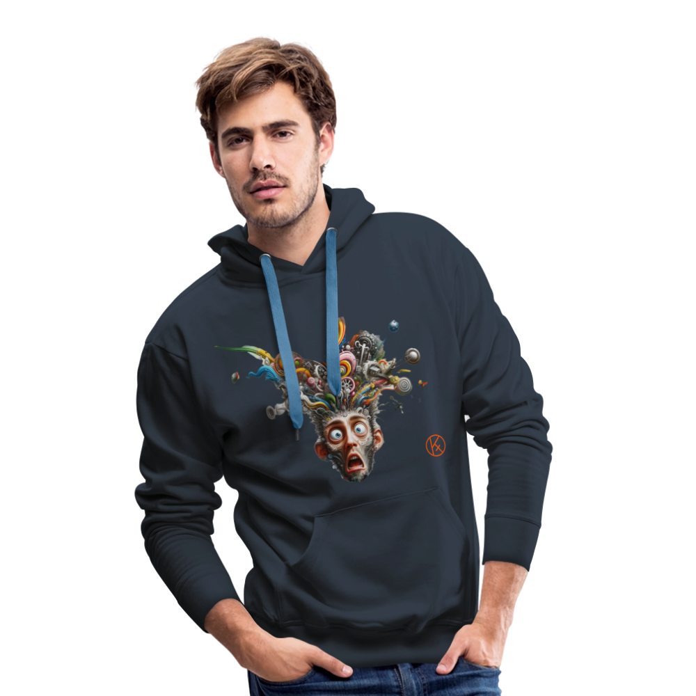 Showroom - Männer Premium Hoodie Spreadshirt - Navy