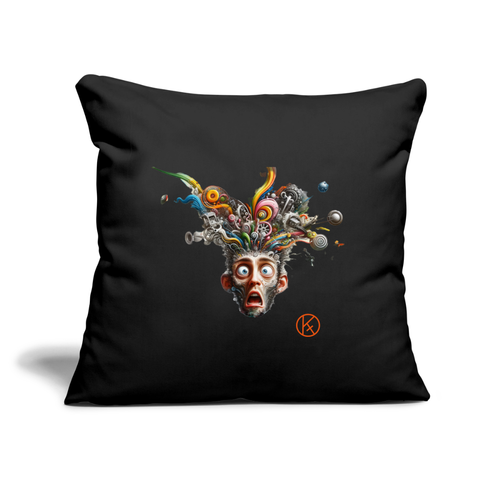 Showroom - Sofakissen mit Füllung 44 x 44 cm - Schwarz