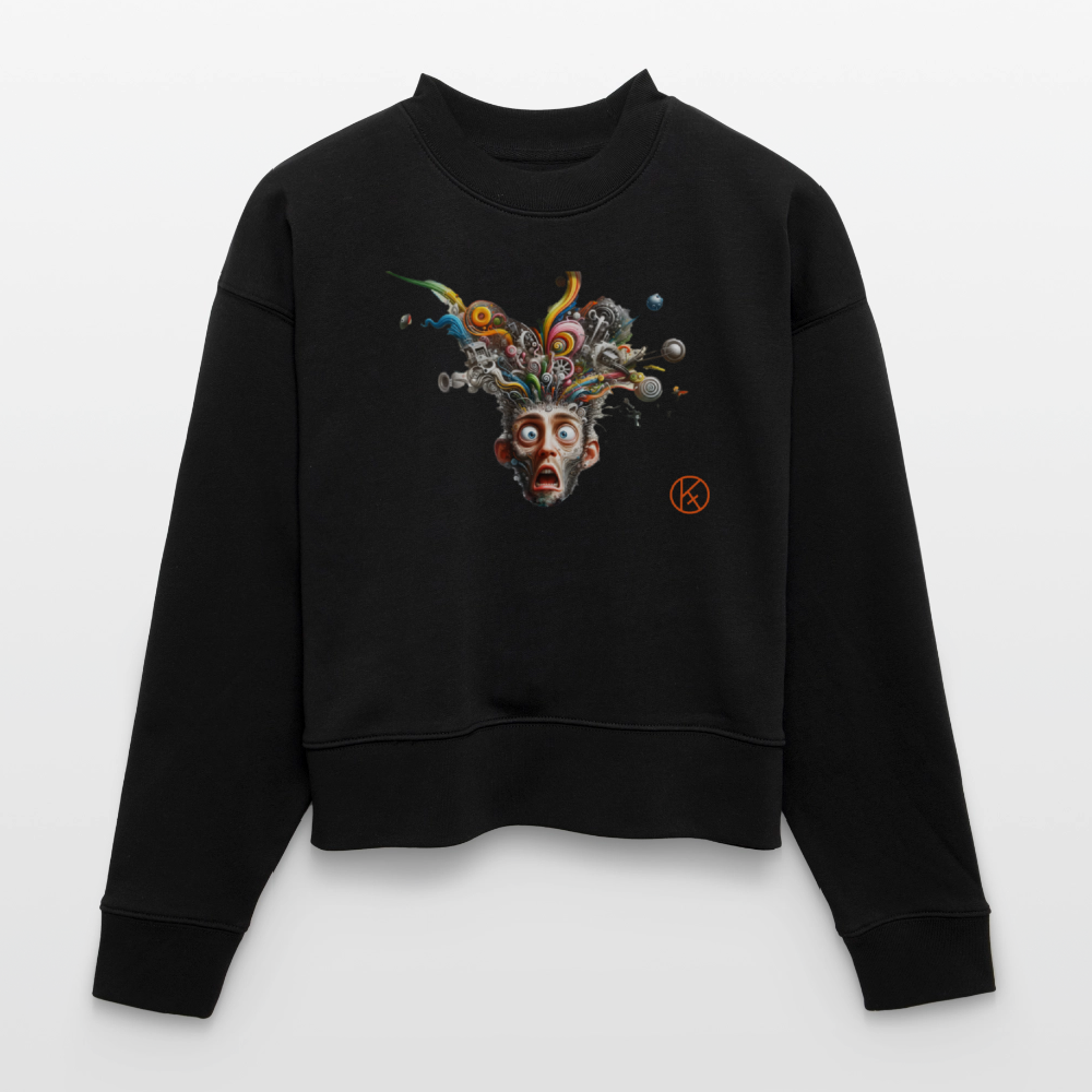 Showroom - Stanley/Stella Cropped Frauen Bio-Sweatshirt CROPSTER Stanley Stella - Schwarz
