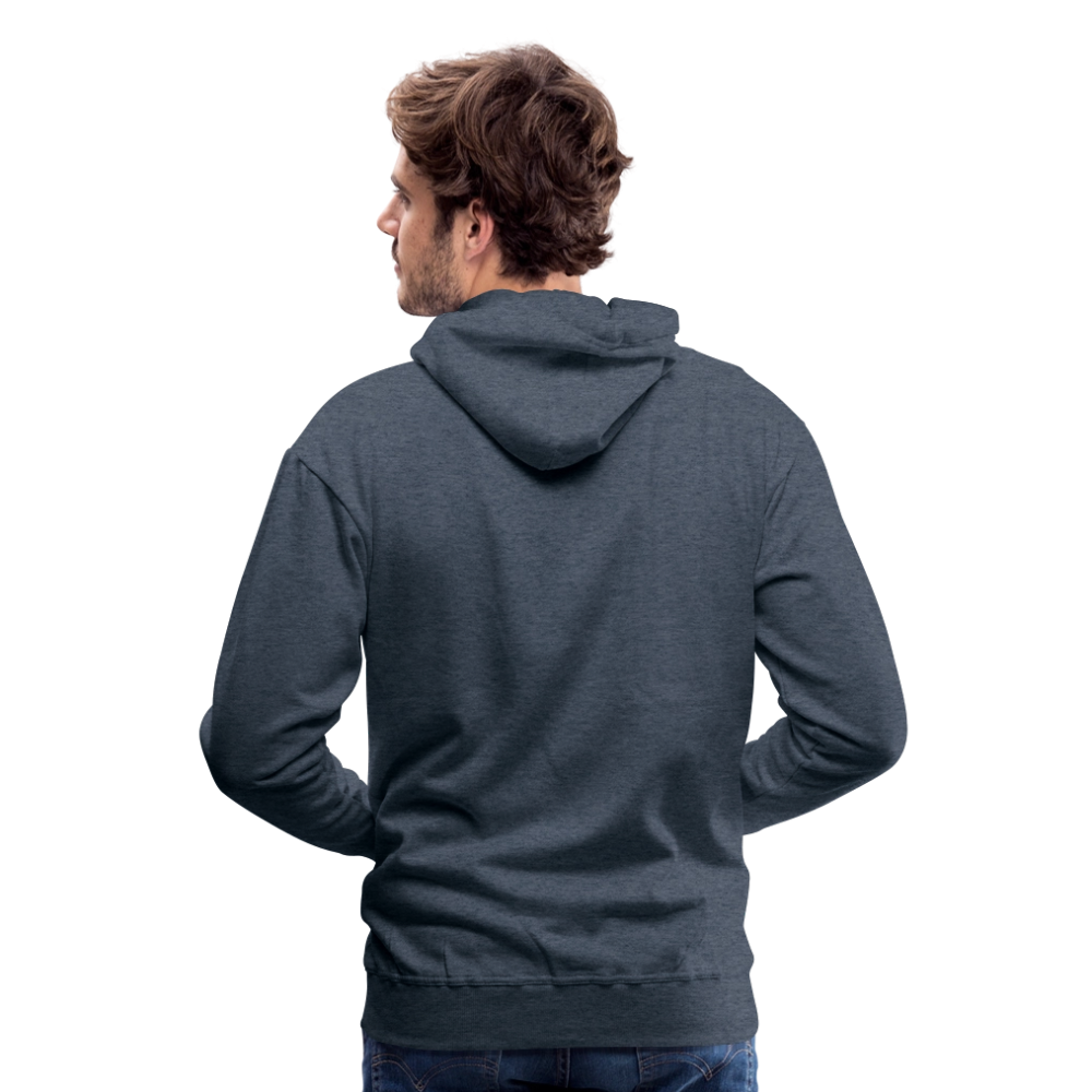 Showroom - Männer Premium Hoodie Spreadshirt - Jeansblau
