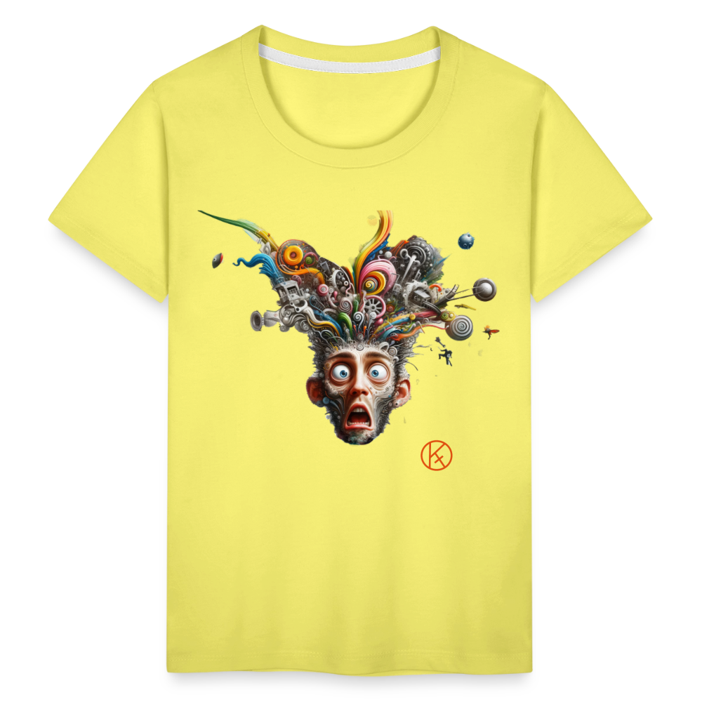 Showroom - Kinder Premium T-Shirt - Gelb