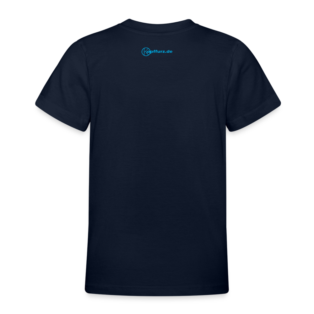 Guitar is my therapy - Teenager T-Shirt - Navy