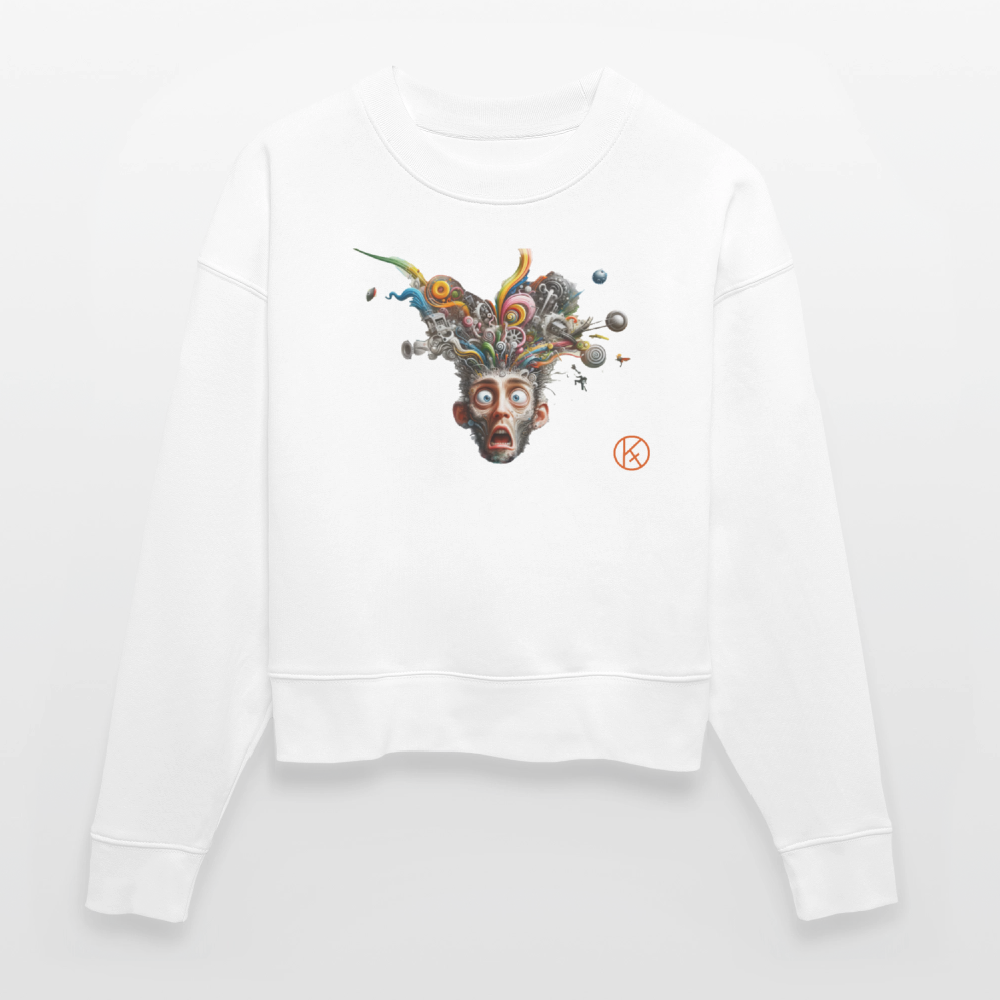 Showroom - Stanley/Stella Cropped Frauen Bio-Sweatshirt CROPSTER Stanley Stella - Weiß