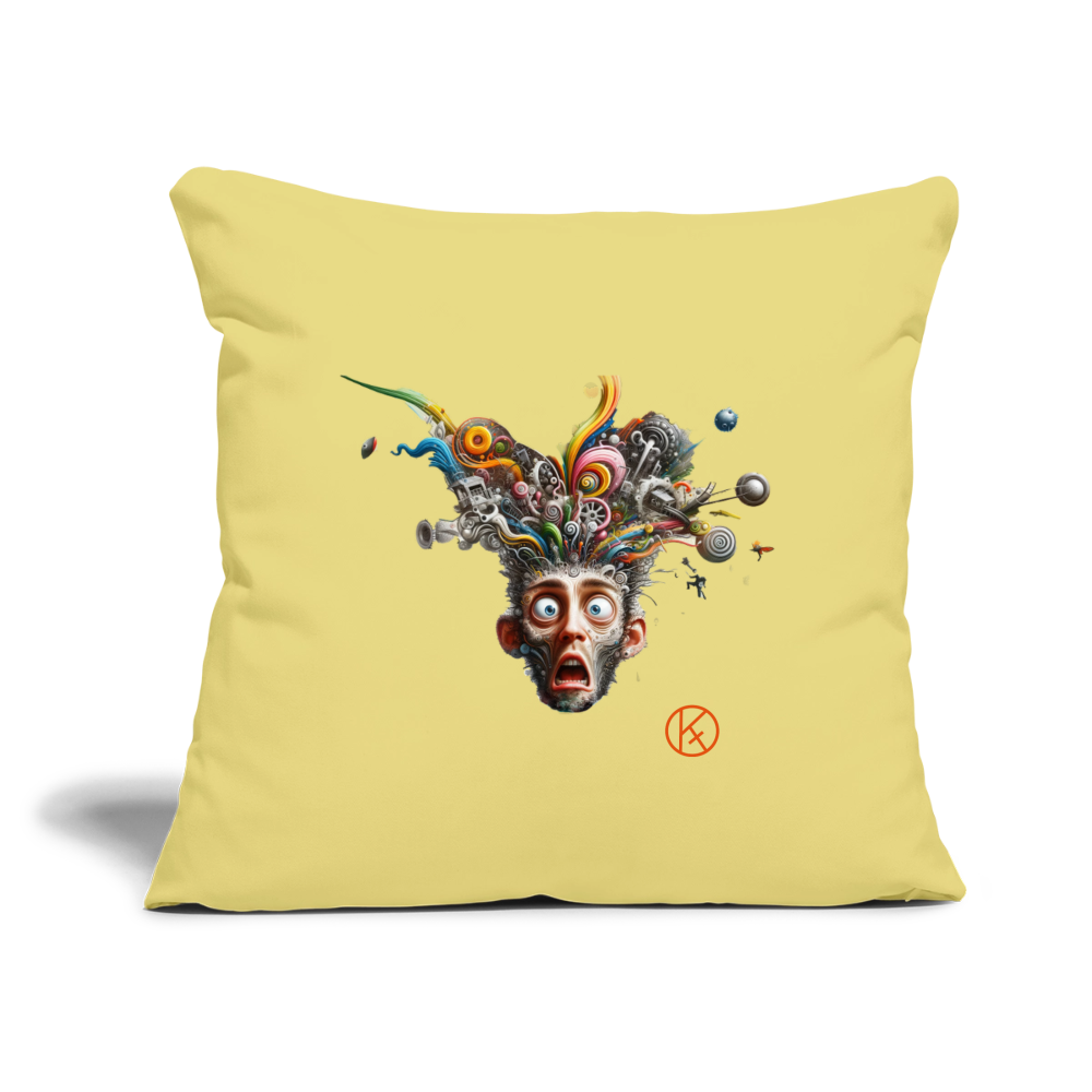 Showroom - Sofakissen mit Füllung 44 x 44 cm - Hellgelb
