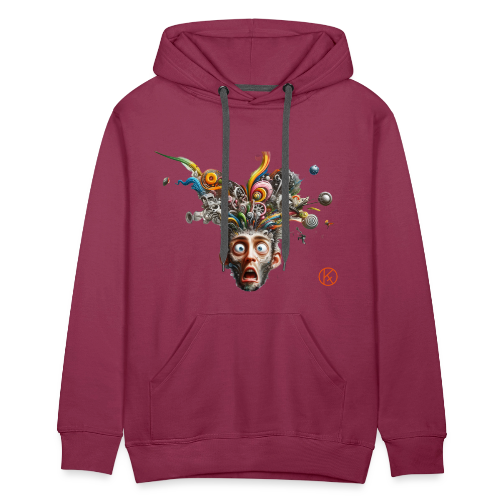 Showroom - Männer Premium Hoodie Spreadshirt - Bordeaux