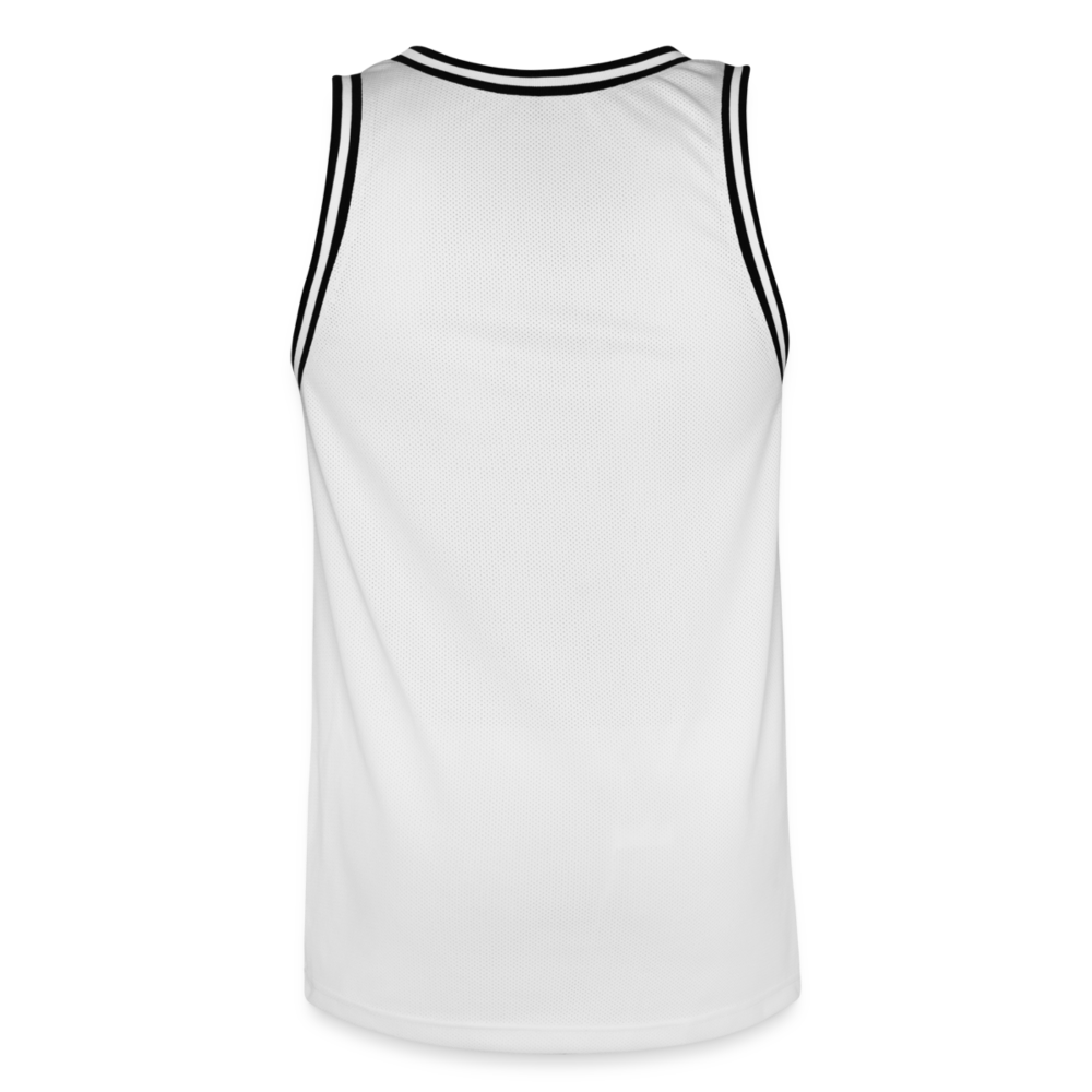 Showroom -  Basketball-Trikot - Weiß/Schwarz