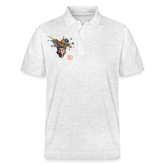 Showroom - Stanley/Stella Unisex Bio-Poloshirt PREPSTER Stanley Stella - Weiß meliert