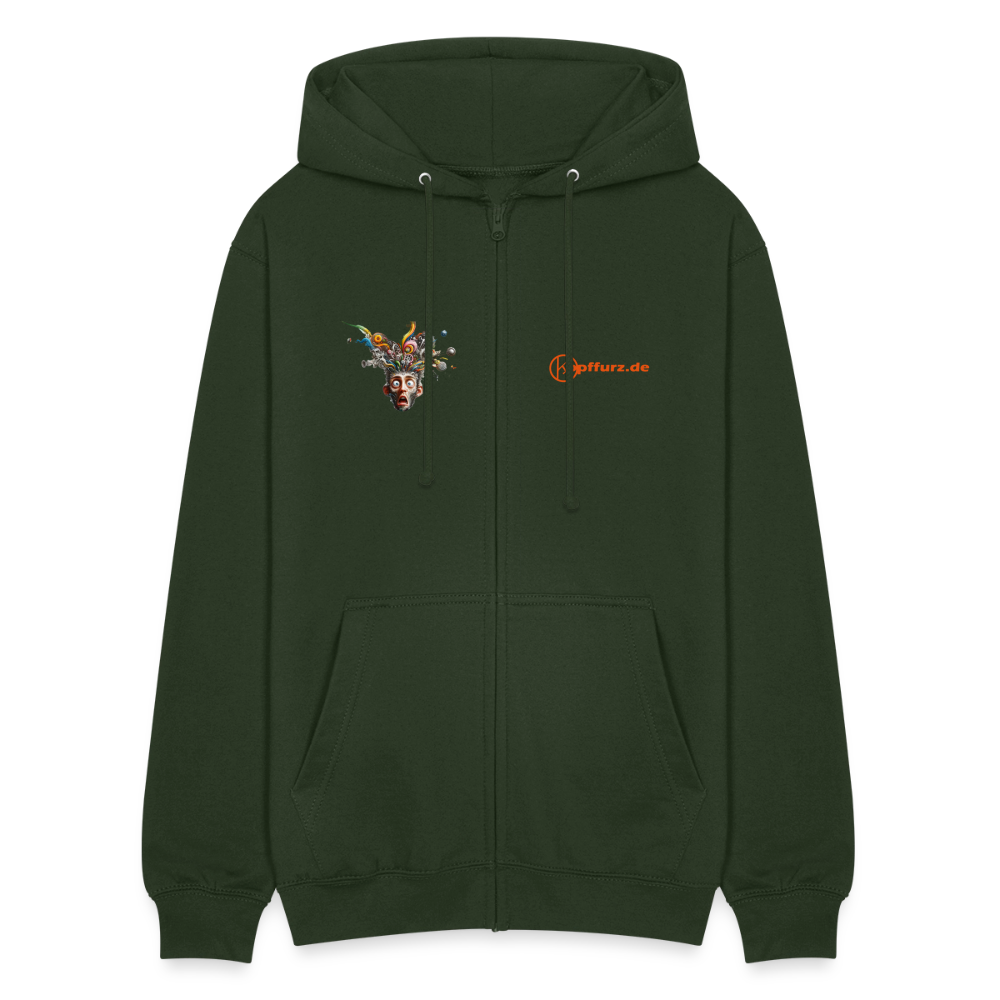 Showroom - Unisex Kapuzenjacke - Forstgrün 