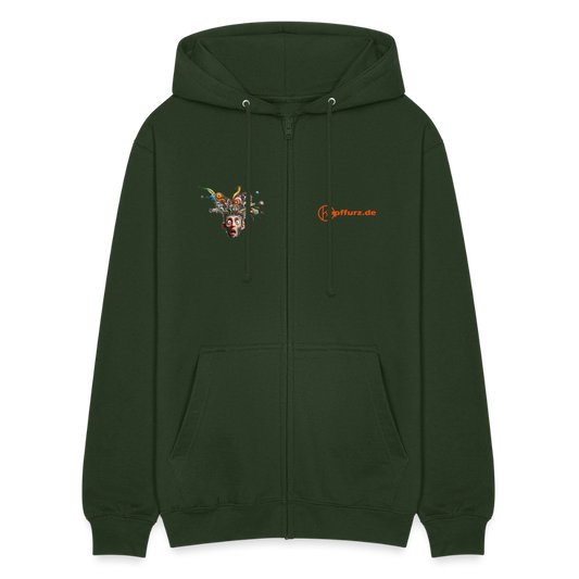 Showroom - Unisex Kapuzenjacke - Forstgrün 