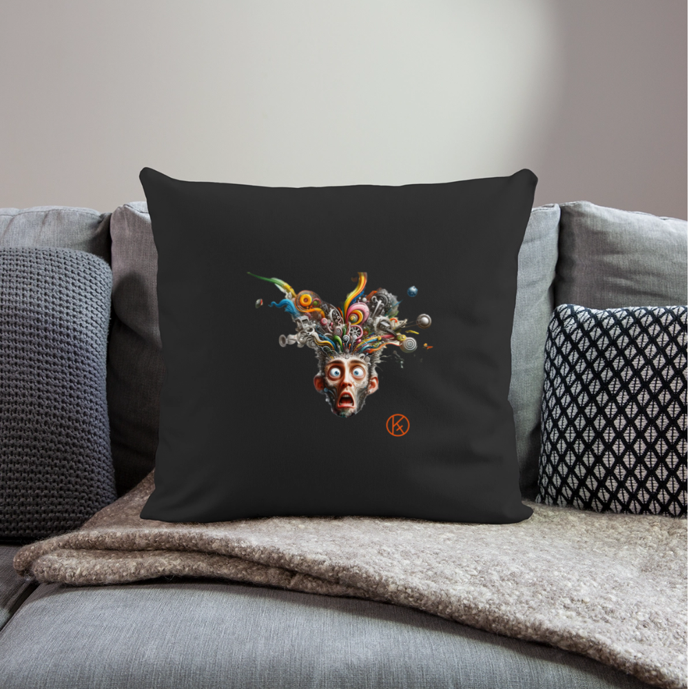 Showroom - Sofakissen mit Füllung 44 x 44 cm - Schwarz