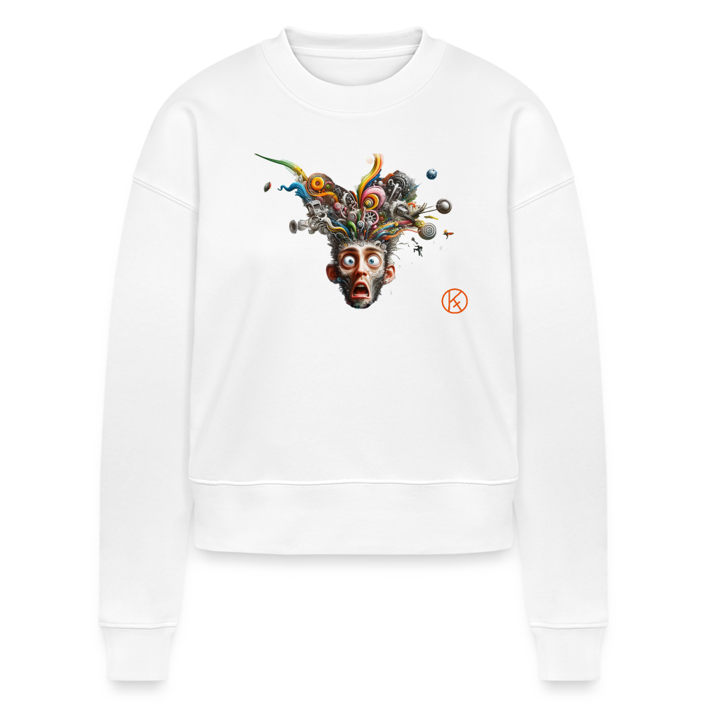 Showroom - Stanley/Stella Cropped Frauen Bio-Sweatshirt CROPSTER Stanley Stella - Weiß
