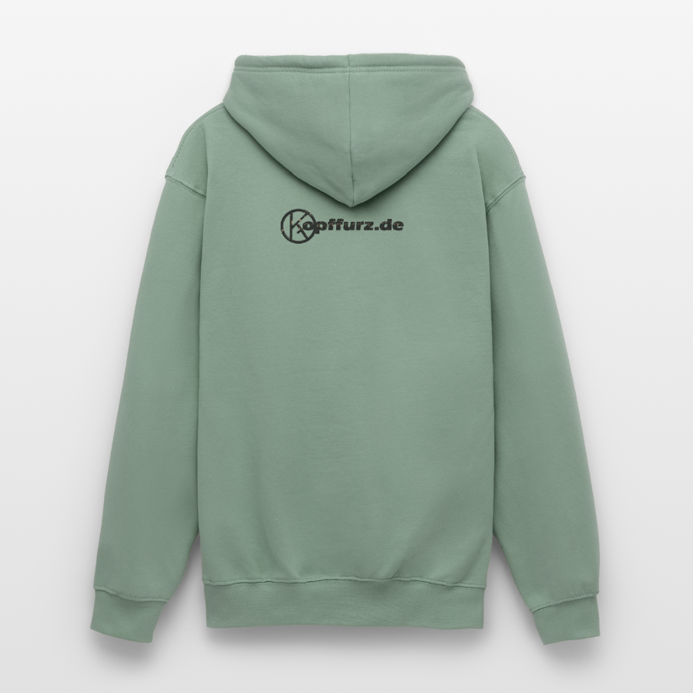 animal on tour-friends  -  tierisches  -  Unisex Hoodie - Graugrün