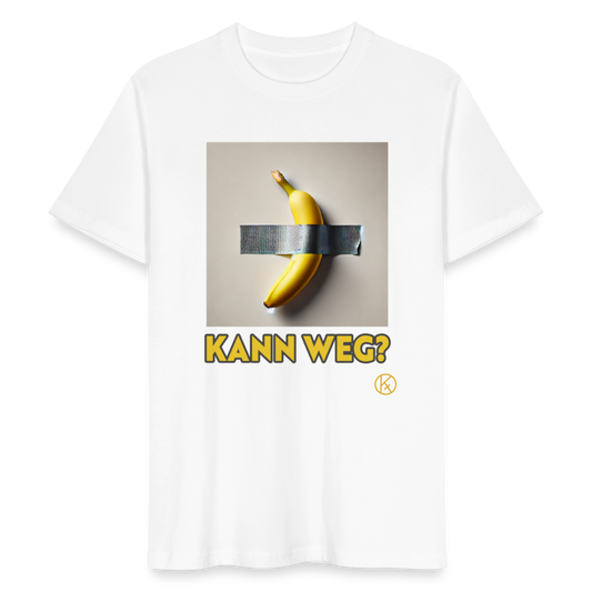 banane-kann-weg? - Stanley/Stella Unisex T-Shirt CRAFTER - Weiß