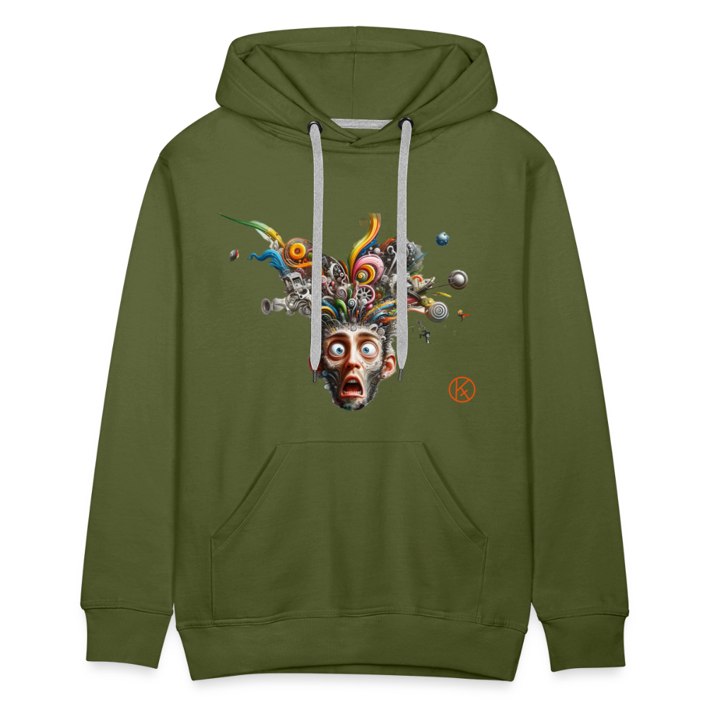 Showroom - Männer Premium Hoodie Spreadshirt - Olivgrün