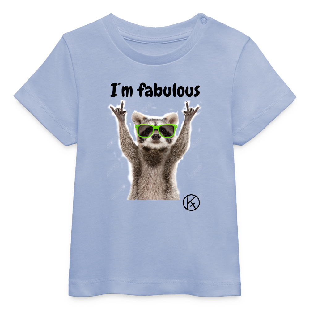 fabulous-waschbaer - tierisches - Stanley/Stella Baby Bio-T-Shirt BABY CREATOR Stanley Stella - Sky