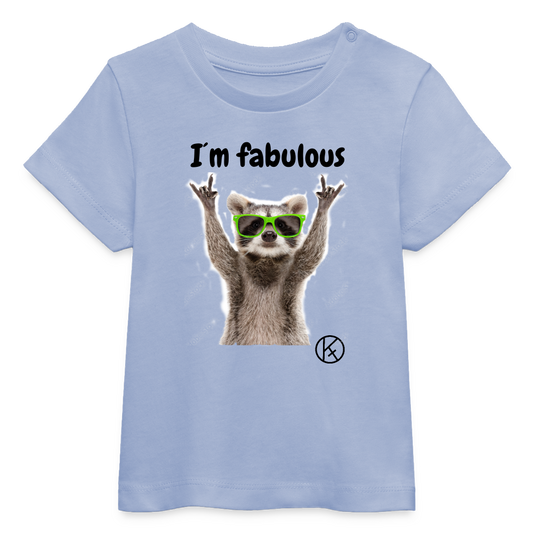 fabulous-waschbaer - tierisches - Stanley/Stella Baby Bio-T-Shirt BABY CREATOR Stanley Stella - Sky