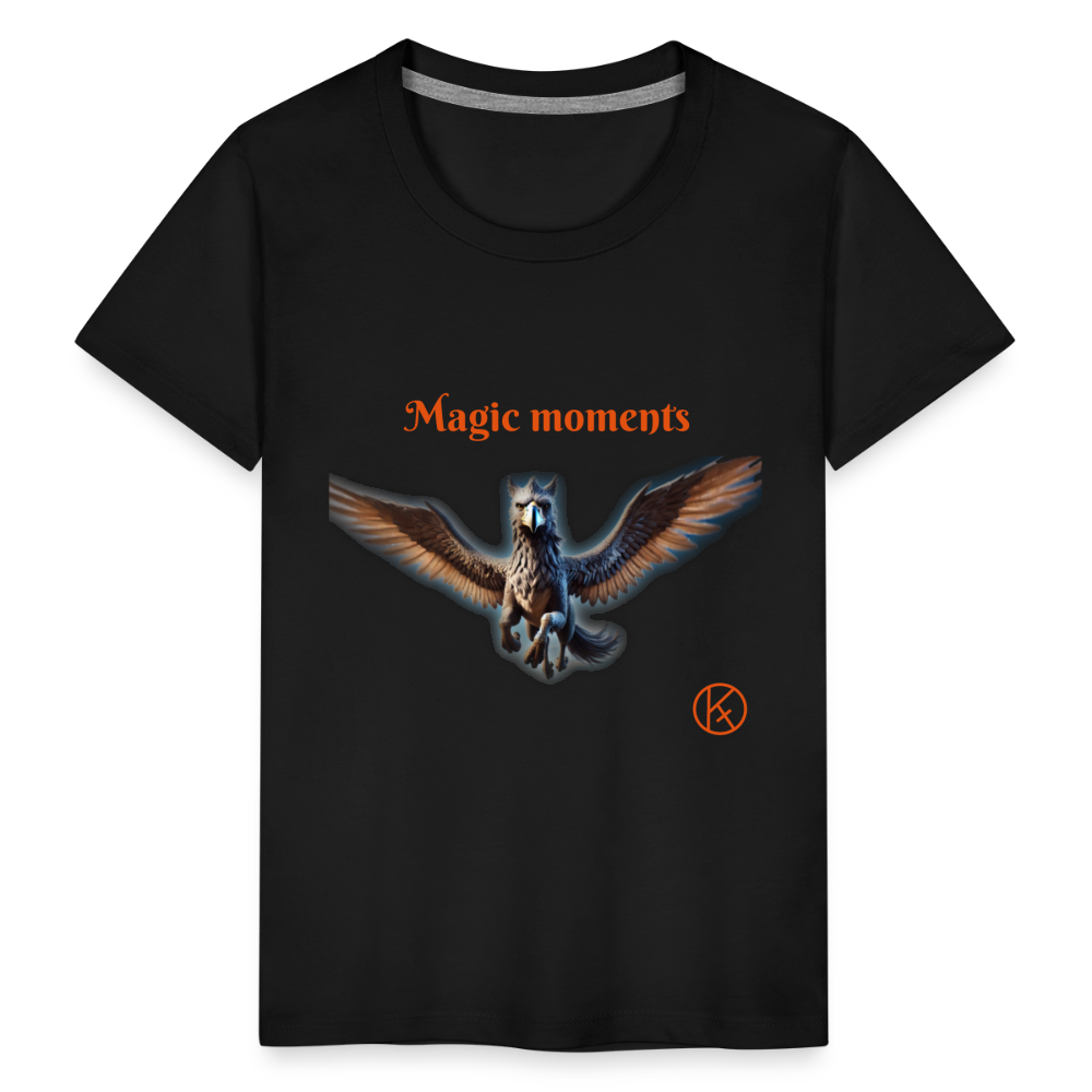 hippogreif-magic  -  Teenager Premium T-Shirt - Schwarz