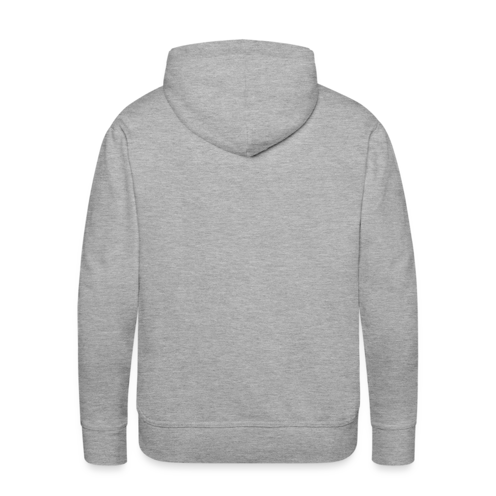 Showroom - Männer Premium Hoodie Spreadshirt - Grau meliert