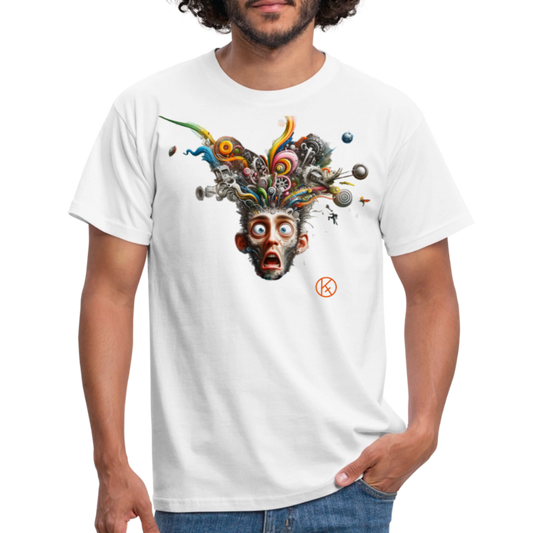 Showroom - Männer T-Shirt Gildan - Weiß
