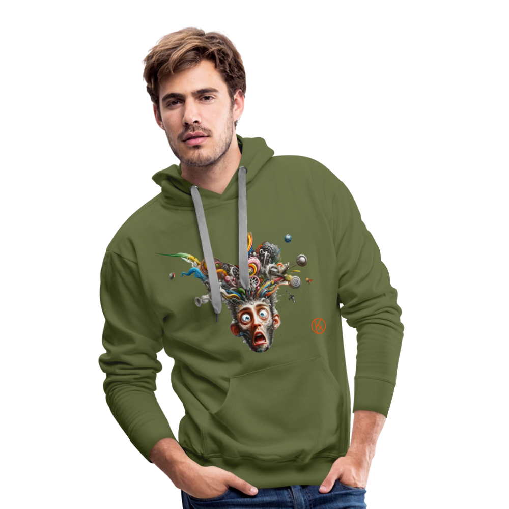Showroom - Männer Premium Hoodie Spreadshirt - Olivgrün