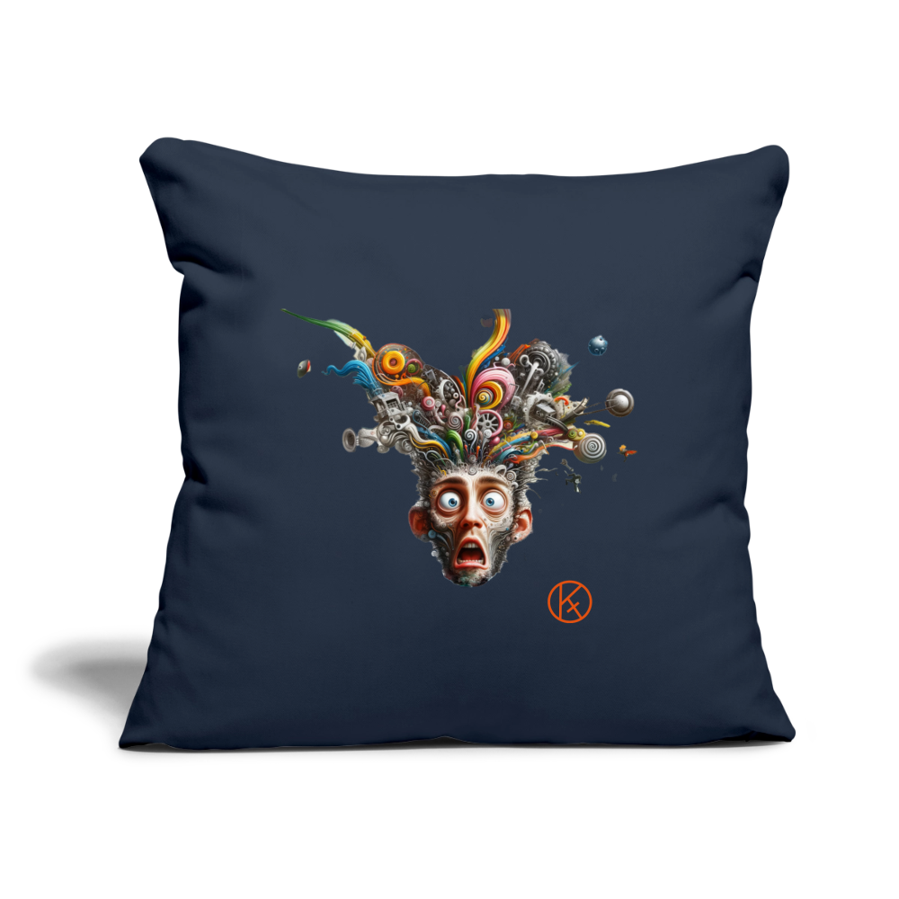 Showroom - Sofakissen mit Füllung 44 x 44 cm - Navy