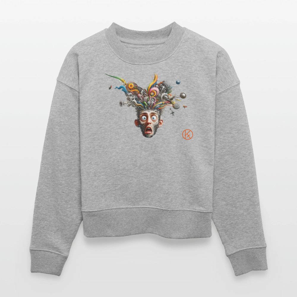 Showroom - Stanley/Stella Cropped Frauen Bio-Sweatshirt CROPSTER Stanley Stella - Grau meliert