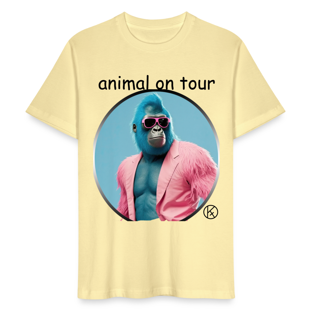 animal on tour-gorilla - tierisches -  Stanley/Stella Unisex T-Shirt CRAFTER - Creme