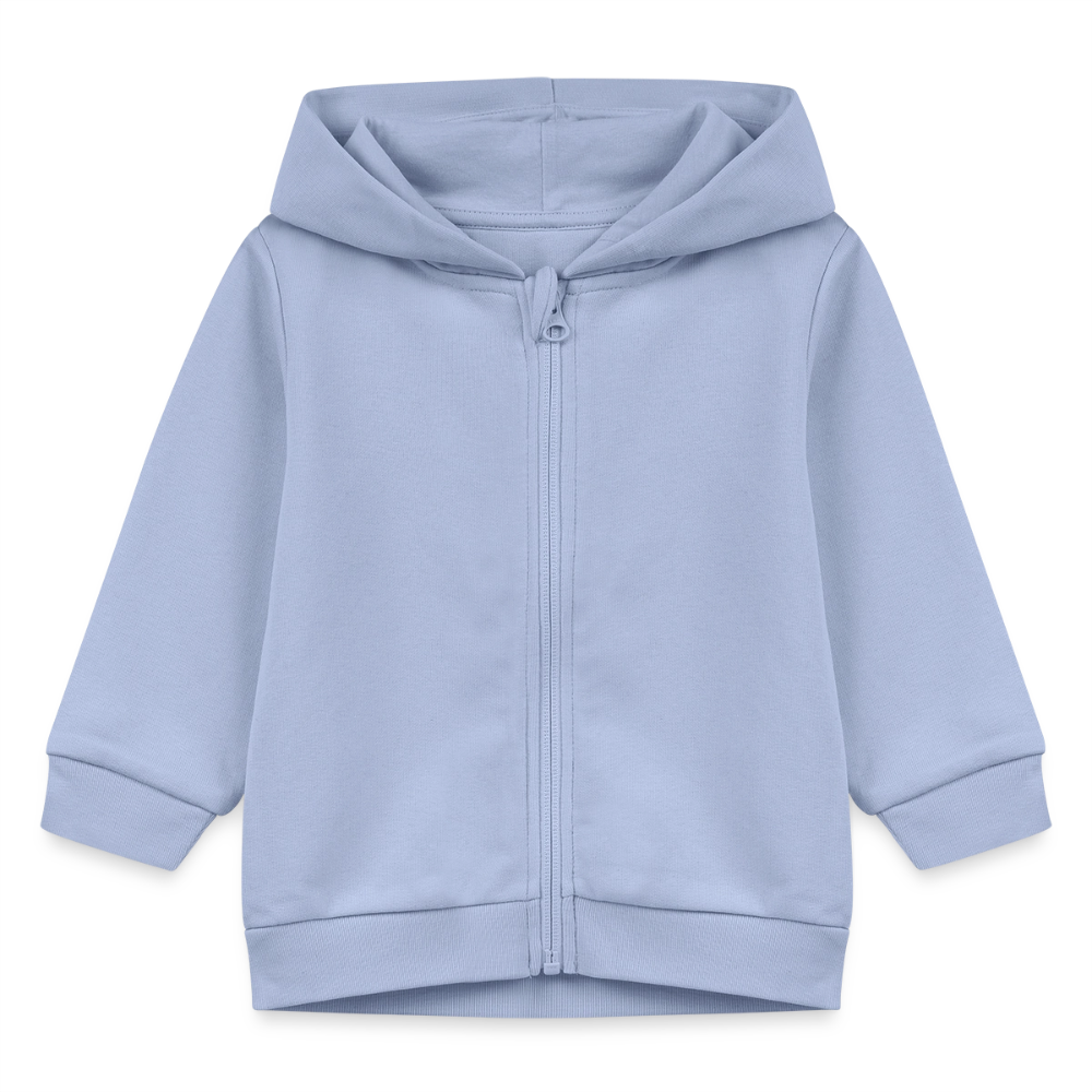 Little Puffin-Druck nur hinten  - tierisches - Stanley/Stella Bio Zip Hoodie - Sky