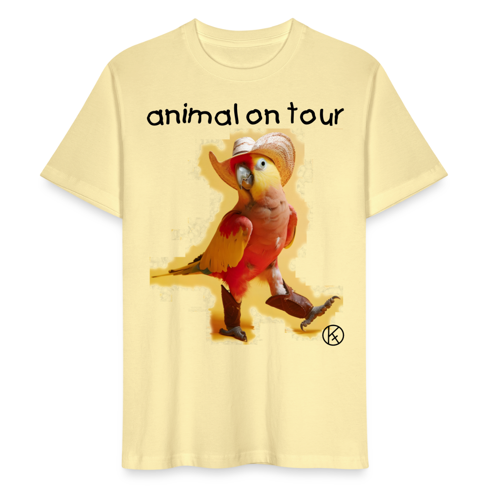 animal on tour-papagei - tierisches - Stanley/Stella Unisex T-Shirt - Creme