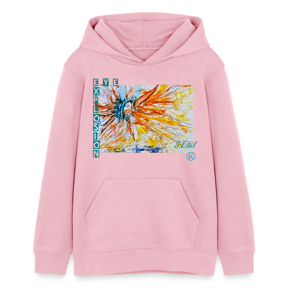Eye Explosion - eibelartig - plus - Palette - Teenager - Stanley/Stella Teenager Bio-Hoodie Mini Cruiser Stanley Stella - Hellrosa