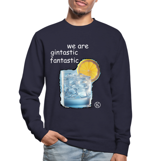 Gintastic-fantastic-gin - Unisex Pullover - Navy