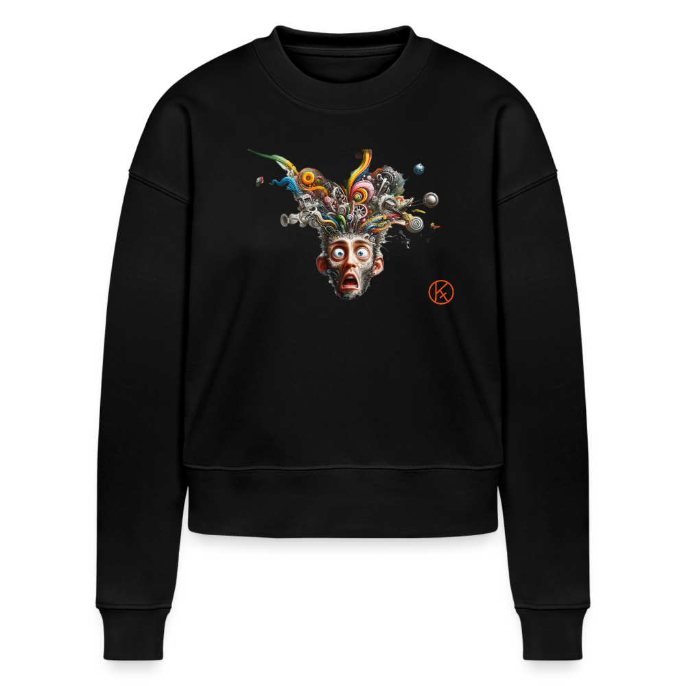 Showroom - Stanley/Stella Cropped Frauen Bio-Sweatshirt CROPSTER Stanley Stella - Schwarz