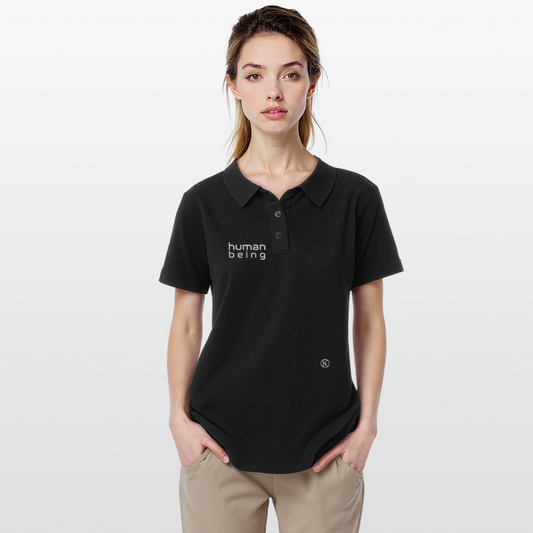 Frauen Polo Shirt - Schwarz